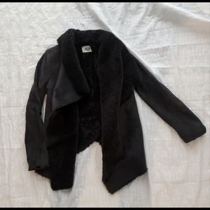 Jack by BB Dakota Faux Suede jacket Black S